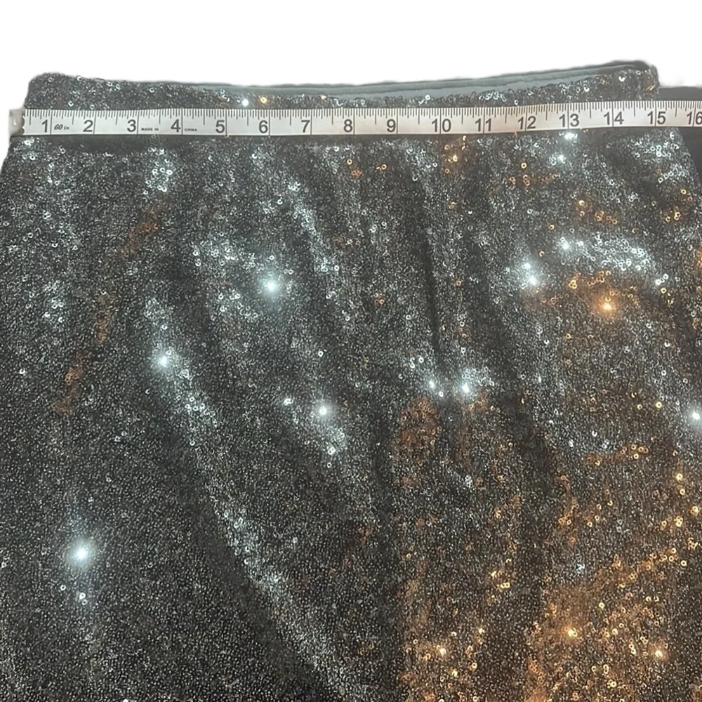 Anna-Kaci High Waist Sparkly Sequins Midi Skirt Pencil Cocktail Party Skirt